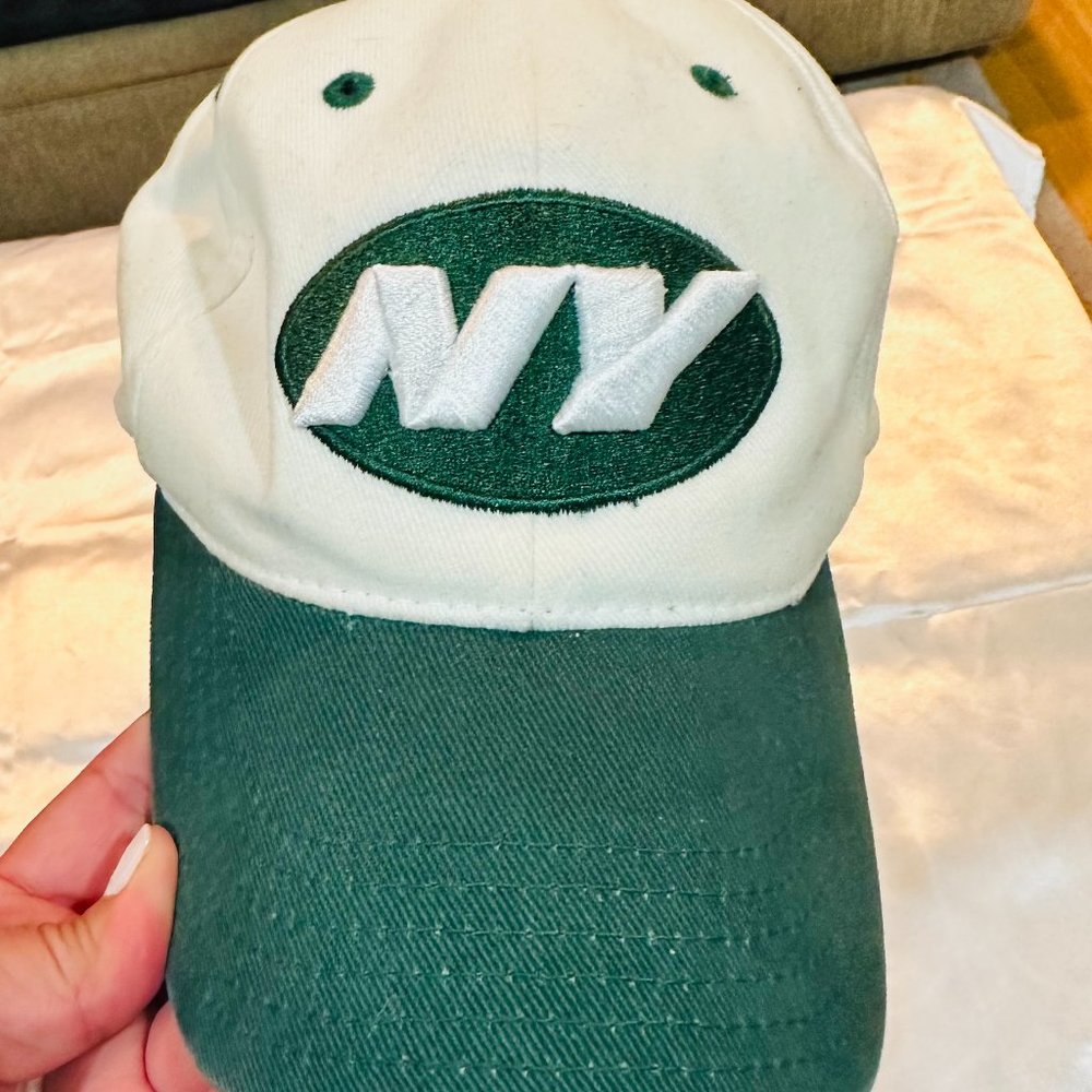 NY Jets/NFL by Reebok Youth Hat w/Back Velcro Adjustment, OS